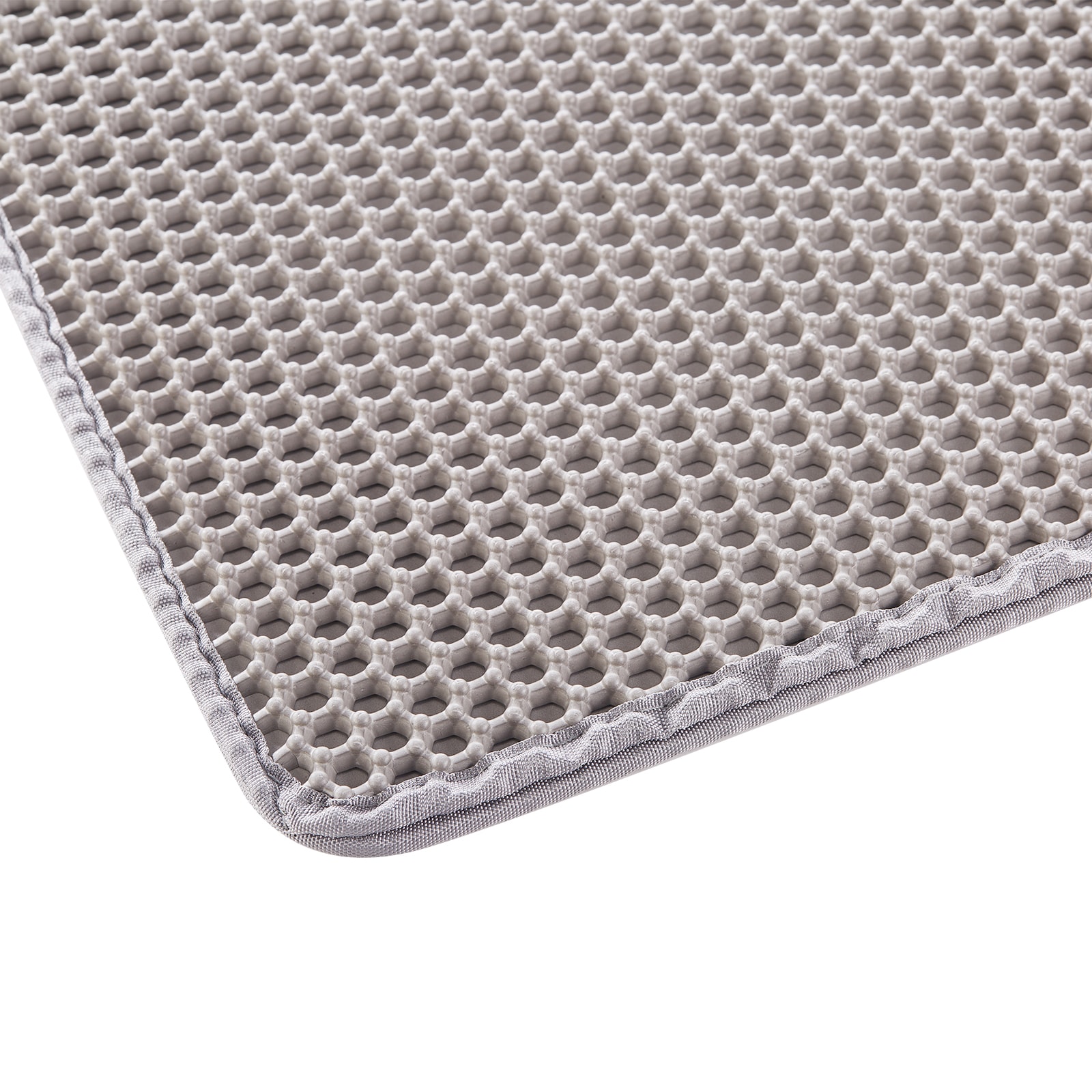 Cat Litter Trapping Mat Double Layer Honeycomb Non-slip Waterproof_voghion.com